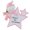 Pink, variant on Maxora Personalized Ornaments Customized Christmas ornament Baby Girl Star Free Customize
