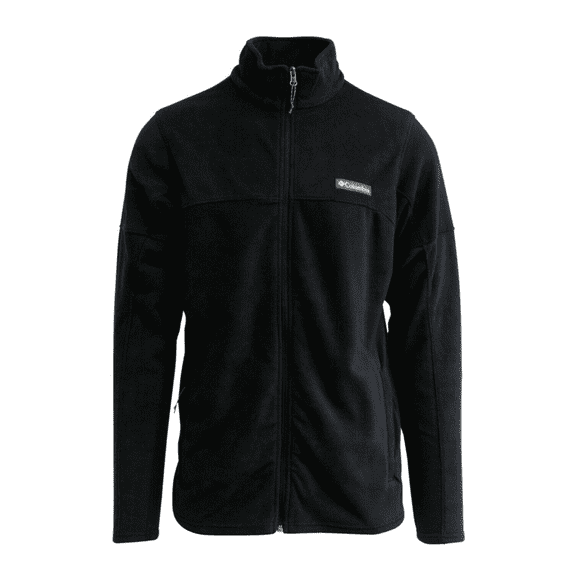 Columbia Men's Black Basin Trail III Full Zip Fleece Jacket (010)