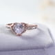 thumbnail image 4 of Anillos para mujer, regalos para mujer, exquisita forma de corazón, joyería de compromiso, boda, accesorios, regalo, anillo de moda., 4 of 5