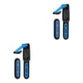thumbnail image 4 of Thinsony Convenient Wall Mount Bike Rack Vertical Cycling Holder for Easy Bicycle Storage Black Blue 35.5x7.5x17.5cm 2Set, 4 of 6