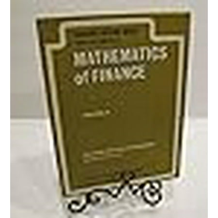 Theory and Problems of Mathematics of Finance (Schaum's Outline Series), Used [Paperback]