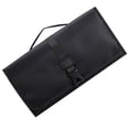 thumbnail image 2 of Wosthever Bolsa de almacenamiento de nailon de viaje, organizador plegable para peinar el cabello, compartimentos de separación, bolsa, estuche colgante Almacenamiento y organización del hogar Negro Wosthever HA066812-01, 2 of 6