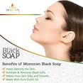 thumbnail image 5 of Morgan Cosmetics MOROCCAN BLACK SOAP (Beldi Soap) with Herbs  - 100% natural Moroccan Black Soap, Body Scrub, Pure & Natural, Purifying, Cleansing, exfoliating for Hammam Ritual 8 oz, 5 of 10