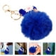 thumbnail image 3 of Llavero colgante con pompón de muñeca bebé dormida, llavero para coche o bolso, juguete (Azul real), 3 of 7
