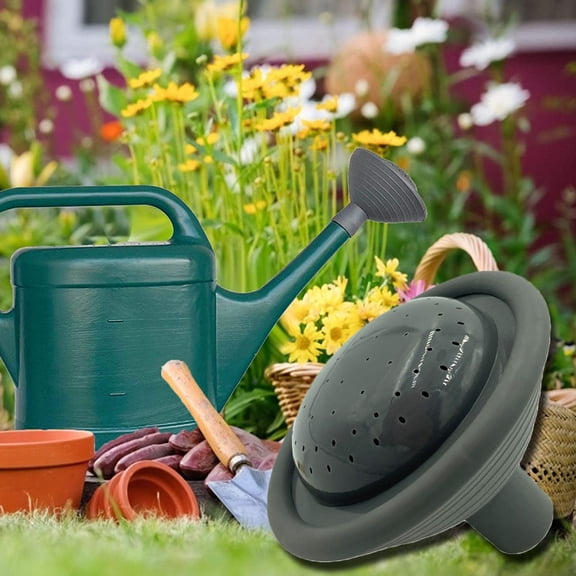 Travelwant Nozzle Spray Nozzle, Nozzle Comfort-Grip Watering Nozzle Easy to Install Mouldproof PP Dense Holes Smooth Spray Nozzle for Watering Plants & Lawn, Washing car and Pets-3.5'' x 2.5''