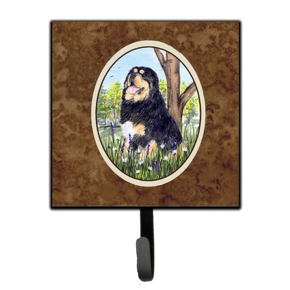 Caroline's Treasures SS8106SH4 Tibetan Mastiff Leash or Key Holder, Single Hook, multicolor