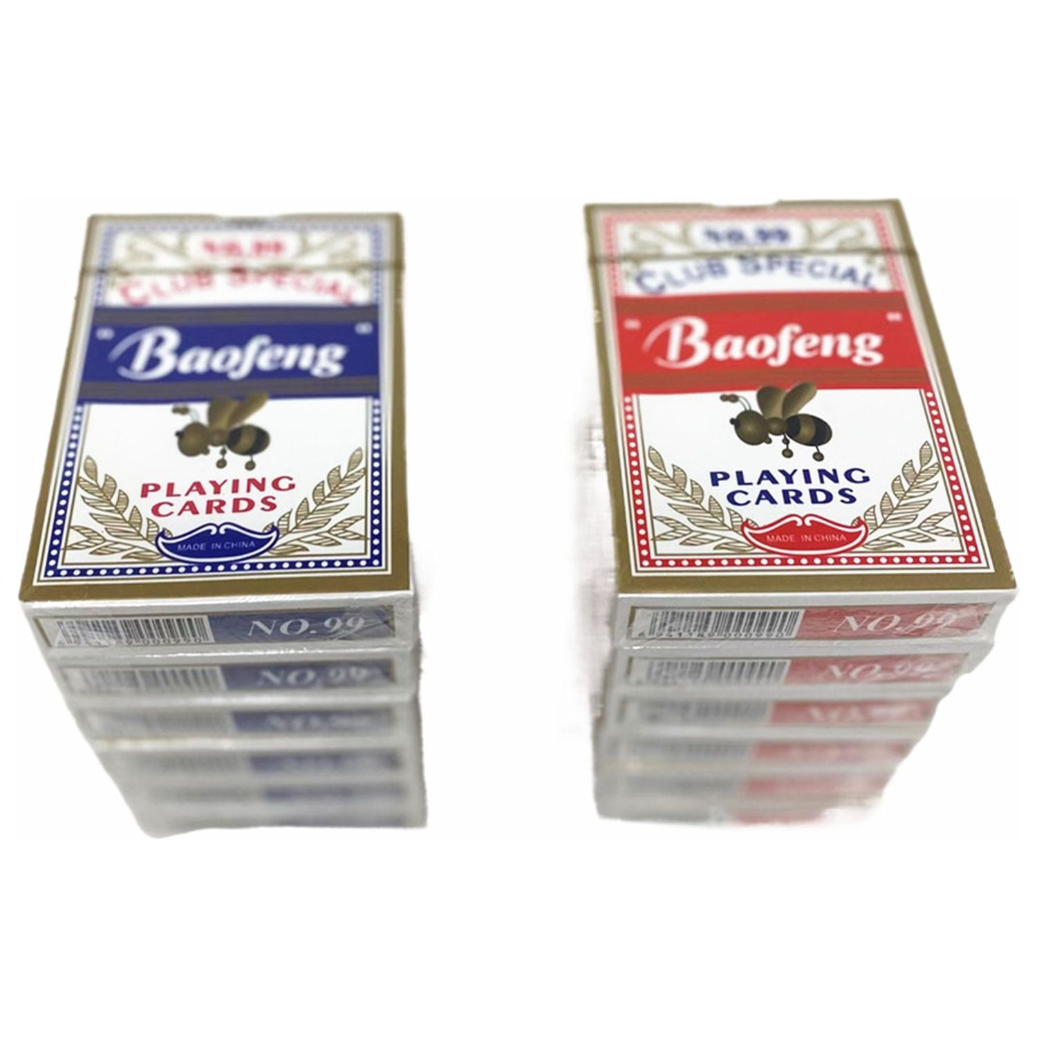 24 Pack of Playing Cards, Poker Size Standard Index Baofeng Player's Board Game