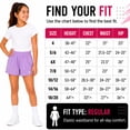 thumbnail image 7 of RBX Girls Dolphin Athletic Shorts Breathable Mesh Gym Activewear 2 Pack, 7 of 7