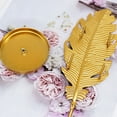 thumbnail image 6 of Visland Jewelry Display Stand, Leaf Shape Iron Jewelry Display Rack Stand Earrings Necklace Bracelet Organizer, Desktop Decor A, 6 of 8