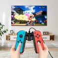 thumbnail image 3 of Switch Joy-Con Charging Grip Compatible with NintendoSwitch &Oled Model,Play While Charging,Portable V-Shaped Switch Controller Charger with Indicator, 3 of 9