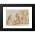 thumbnail image 2 of Giovanni Battista Tiepolo 14x11 Black Modern Framed Museum Art Print Titled - Flight into Egypt: the Embarkment of the Holy Family (C. 1735), 2 of 5