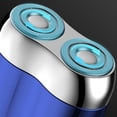 thumbnail image 2 of fastboy Double Headed Mini Shaver Convenient And Labor-saving Shaving Experience Double Ring Floating Blade silver, 2 of 6
