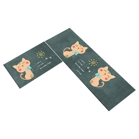 

New for 2024 Kitchen Utensils & Gadgets Clearance 40X60+40X120cm Set Of Kitchen Floor Mats Water and Oil Absorbing Household Floor Mat Carpet