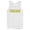 White, variant on Men's Justice League Shazam Logo Tank Top White Small