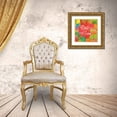 thumbnail image 3 of Zaman, Farida 15x15 Gold Ornate Wood Framed with Double Matting Museum Art Print Titled - Tutti Frutti XII, 3 of 4