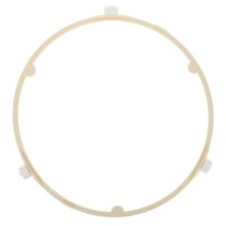 IBASETOY Turntable Rotatable Universal Microwave Turntable Ring White PF Material 1Set