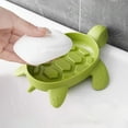 thumbnail image 5 of Vacemry Under $5 Turtle Soap Dish, Drainage Soap Holder with Non-Slip Base, Bathroom Sink Organizer for Bar Soap Storage, Soap Saver for Shower Bathtub Kitchen Countertop, 5 of 7