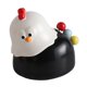 thumbnail image 1 of Conjunto de Escritorio de Oficina Adorable Pollo en Forma de Palillo de Dientes Horquilla de Fruta Conjunto Combinado de Almacenamiento de Palillo de Dientes para el Hogar Escritorio de Caja con Almac, 1 of 6
