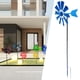 thumbnail image 5 of Molino de viento decorativo de 28 pulgadas con estaca para jardín, para decorar el césped Azul, 5 of 7