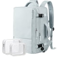 thumbnail image 1 of Mochila de viaje Hanples, extra grande, 40 L, impermeable, 17 pulgadas, 1 of 9
