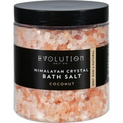 Evolution Salt Bath Salt - Himalayan - Coarse - Coconut - 26 oz