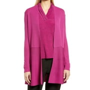 Anne Klein ELDERBERRY Women's Monterey Duster Cardigan, US Large