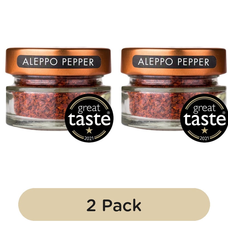 Zest & Zing Aleppo Pepper Flakes 18g, British Import (Pack of 2)