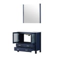 thumbnail image 4 of Lexora Home Volez 36" Single Vanity with Integrated Sink and Mirror in Navy Blue, 4 of 7