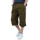 thumbnail image 3 of Pantalones Cortos de Mono Resistentes Al Desgaste Con Varios Bolsillos de Algodón de Talla Grande Para Hombre Odeerbi  ODB-6, 3 of 5