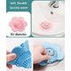 thumbnail image 2 of Protectores de desagüe para bañera y ducha con ventosas Los atrapapelos más fáciles Silicona suave, paquete de 4 flores Sincero Hogar, 2 of 8