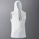thumbnail image 1 of pstuiky Camiseta sin mangas para hombre, Blusa deportiva sin mangas con capucha y cuello en V para hombre Tops elegantes para mujer xxxl, 1 of 4