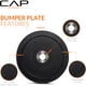 thumbnail image 3 of Set de discos de pesas CAP Barbell PRO de 100 lb con soporte, 3 of 8