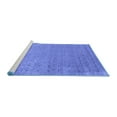 thumbnail image 2 of Ahgly Company Machine Washable Indoor Rectangle Abstract Blue Contemporary Area Rugs, 8' x 10', 2 of 4