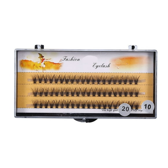 FYBTO Deluxe Handmade Natural Thick Long False Eyelashes Fake Eye Lashes Makeup Beauty Tool 10mm-090401