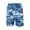 Sky Blue #32, variant on Dresfit Camo Shorts for Men Drawstring Knee Length Board Shorts Summer 2026 Elastic Waist Big and Tall Bermuda Shorts Lounge Graphic Bottoms with Pockets 2XL