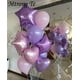 thumbnail image 2 of Globos de aluminio con forma de corazón y estrella púrpura, decoración de helio para fiesta de cumpleaños, Baby Shower, niños, 1 Juego, 2 of 5