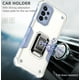 thumbnail image 3 of Funda Super Case para Samsung Z Fold 4, compatible con soporte magnético para coche, protección total de 360°, soporte de anillo, 3 of 5