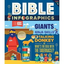 Bible Infographics for Kids: Bible Infographics for Kids : Giants, Ninja Skills, a Talking Donkey, and What's the Deal with the Tabernacle? (Hardcover)