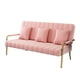 thumbnail image 2 of Sofá Silla Elegante, Suave, Sencillo, Moderno, Sillón Para Lectura, Apartamento, Balcón, Rosa, 2 of 8