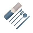 thumbnail image 1 of WHEANG Portable Tableware Fork Spoon And Chopsticks Set Storage Box Five Piece Set, 1 of 7