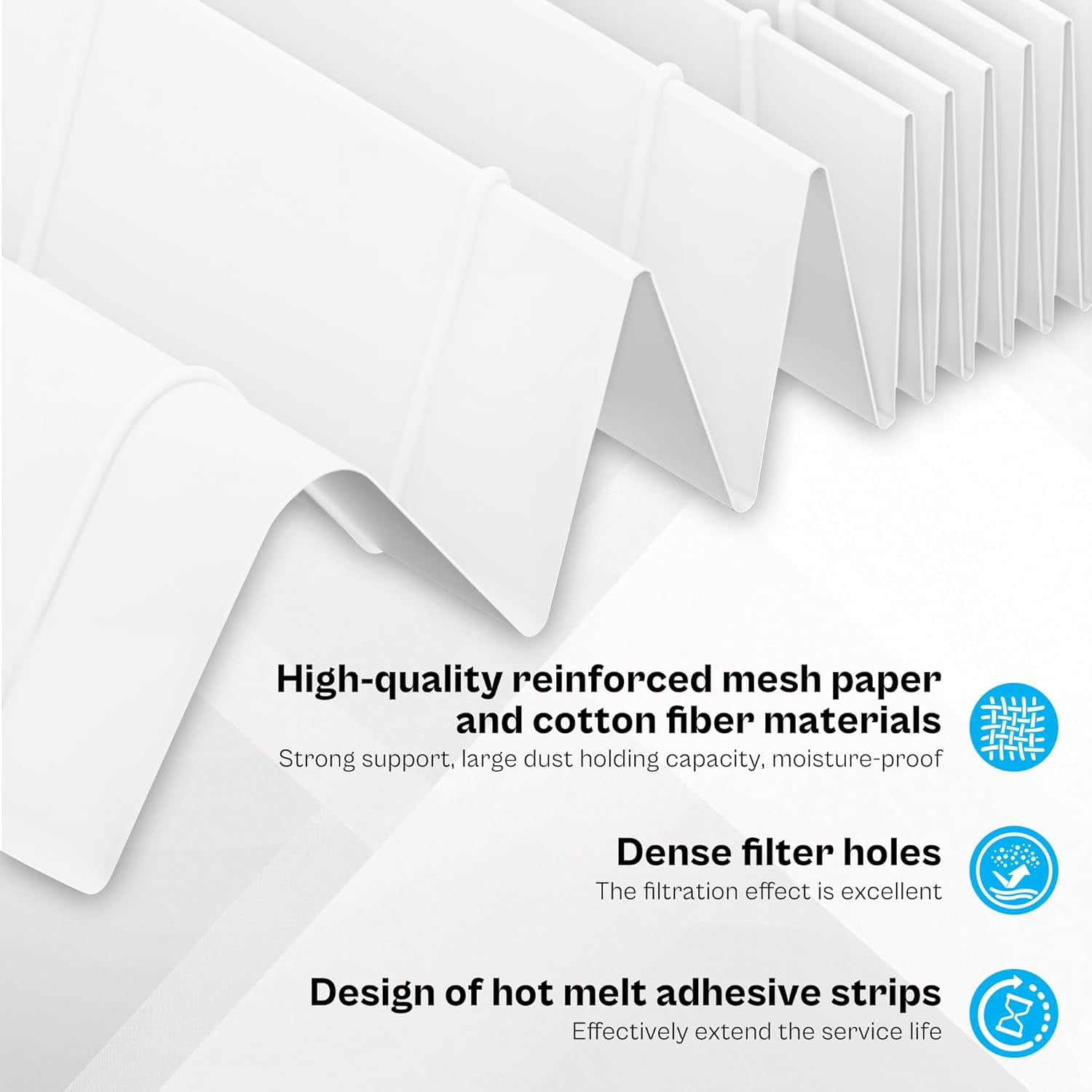 1043  Wick Humidifier Filter 2 Pack -  for Essick  Aircare 831000 EP9500 EP9700 EP9800 826000 821000 826800 and   800 8000 Evaporative Series