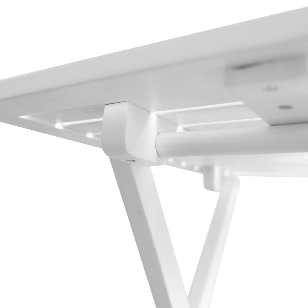 Lowestbest Bistro Table, 18" Folding Kitchen Dining Table for Patio Garden Kitchen Livingroom Lowestbest Bistro Table, 18" Folding Kitchen Dining Table for Patio Garden Kitchen Livingroom
