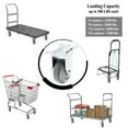 thumbnail image 4 of SY America 3" 4 Pack Caster w/ Gray Polyurethane Wheel Top Annular Plate, Top Plate Caster, 1200 lbs Total Capacity (3 inches pack of 4, Rigid), 4 of 4