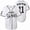 White, variant on The Sand lot 3D Printed Baseball Jersey, Yeah Yeah 11 Regular Jersey