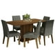 thumbnail image 1 of Juego de Comedor Madesa Renata Mesa con Tapa de Madera 6 Sillas Plata, 1 of 9