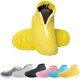 thumbnail image 1 of Fundas impermeables de silicona para zapatos, reutilizables, plegables, antideslizantes, con cremallera, protectores de zapatos, chanclos de lluvia para niños, hombres y mujeres (1 par) brillar necesidades diarias, 1 of 6