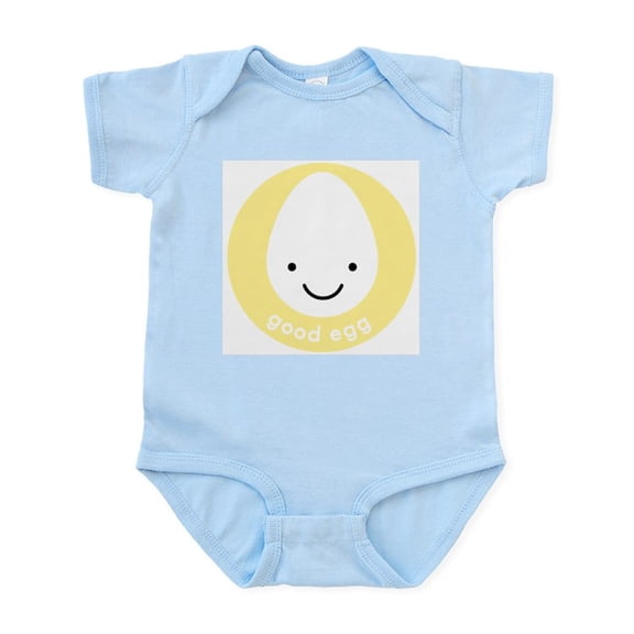 CafePress - Good Egg Infant Creeper - Baby Light Bodysuit, Size Newborn - 24 Months