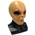 thumbnail image 3 of 1 Halloween mask, scary alien Halloween cosplay costume mask for adults scary party decoration props, latex alien mask with big eyes UFO Halloween cos, 3 of 4