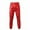 Red, variant on Hxshgdsn Mens Metallic Shiny Pants Stylish Sparkly Elastic Waist Joggers With Pockets Party Holiday Blue 3Xl