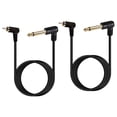 thumbnail image 6 of Premium Gold Covered Rcas Male to 6.35mm Right Angle Sound Cable with Increased Durability for Continuous Transmission, 6 of 8